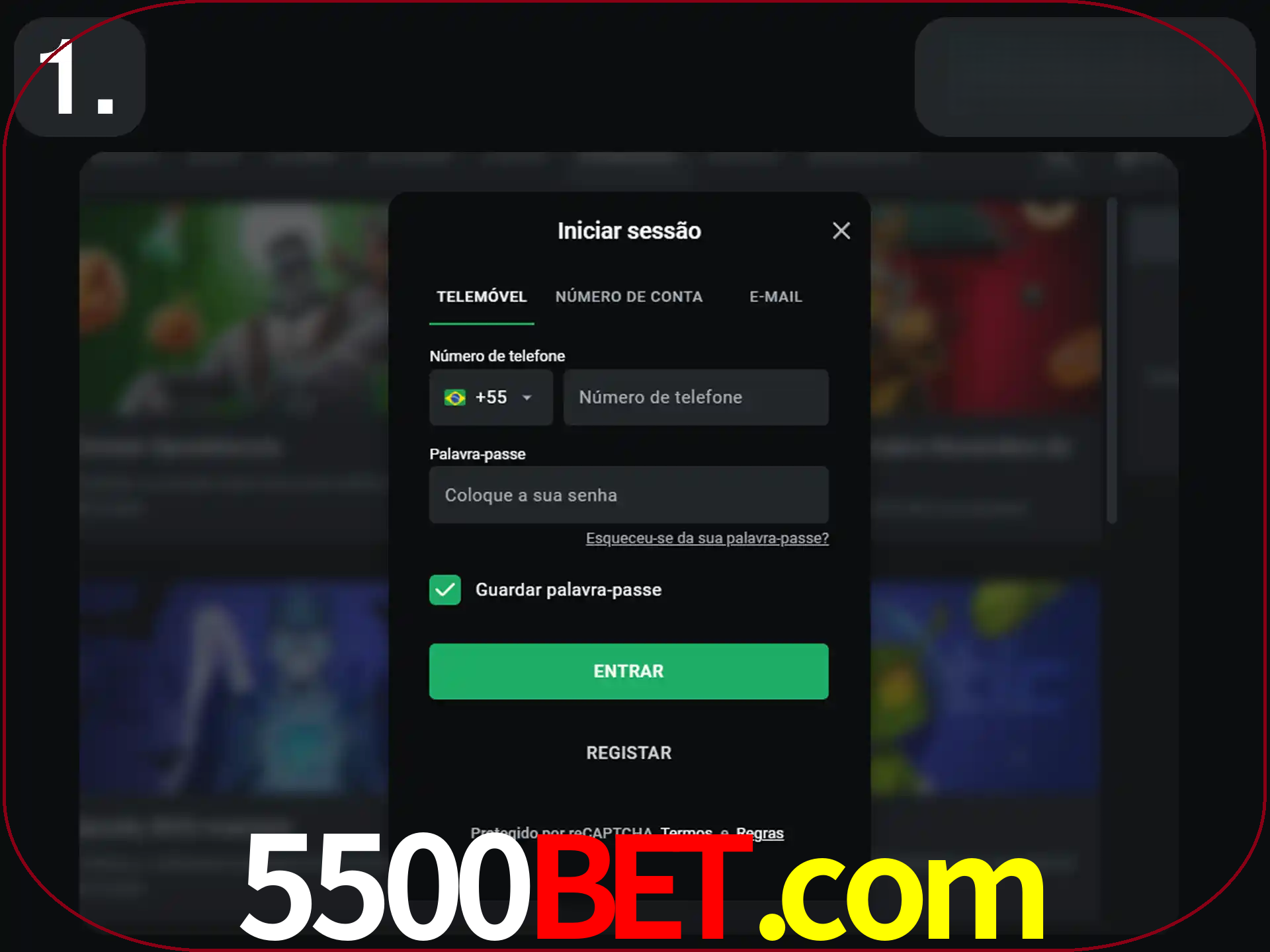 Acesse o site.