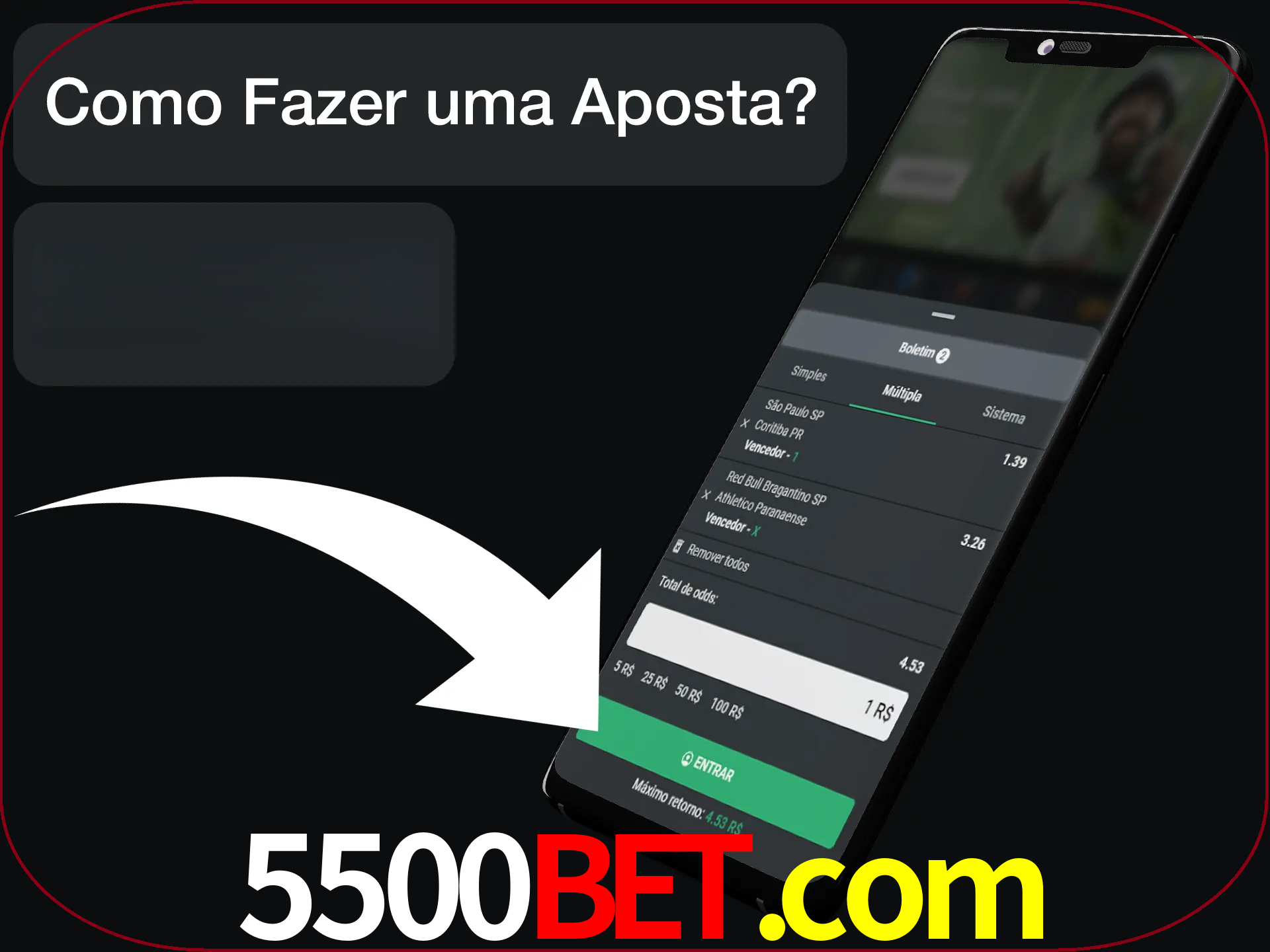 Preencha sua aposta e aguarde o resultado.